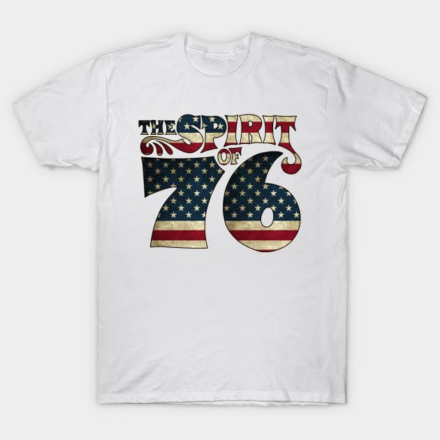 The Sprit of 76 T-Shirt by valentinahramov